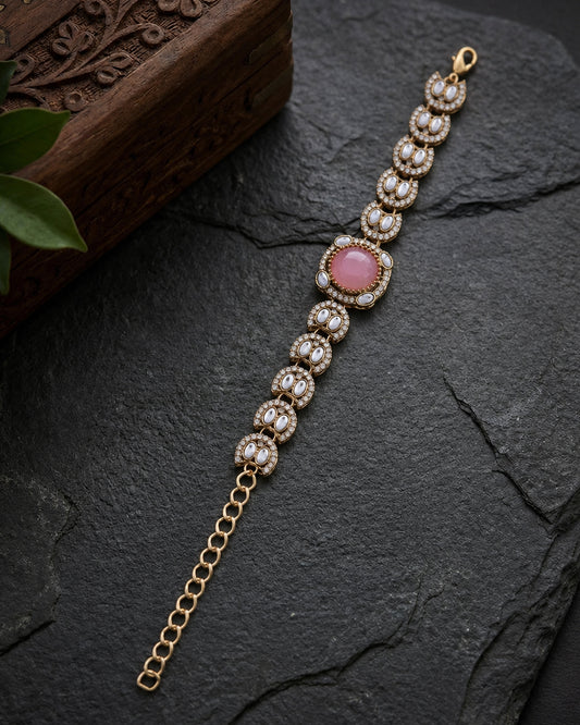 Blush Kaushiki Indo Western Bracelet