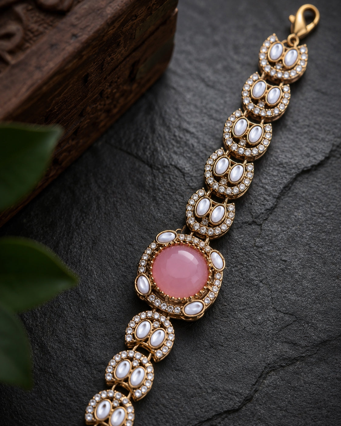 Blush Kaushiki Indo Western Bracelet