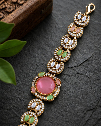 Pastel Kaushiki Indo Western Bracelet