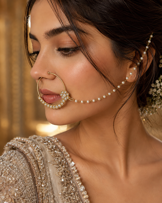 Kanshika Nath Non Pierced Nose Ring