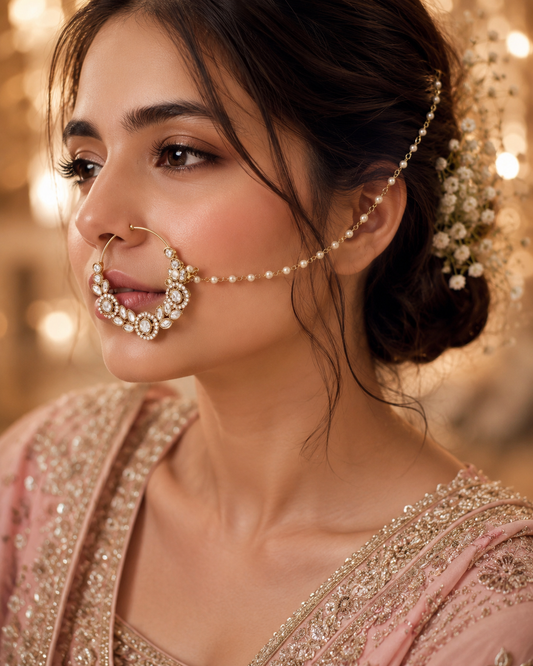 Nakshika Nath Non Pierced Nose Ring