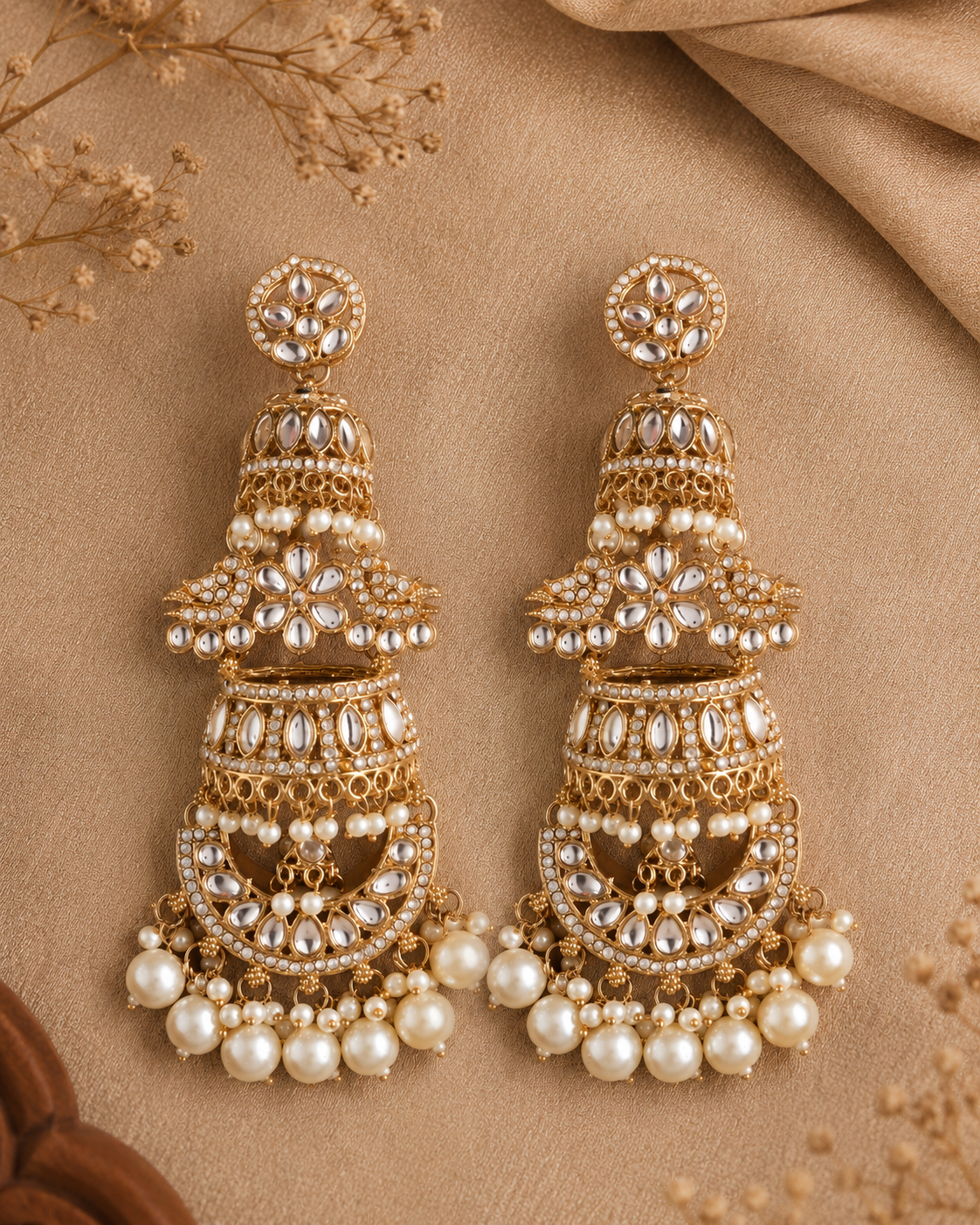 Alankara Premium Designer Statement Earring