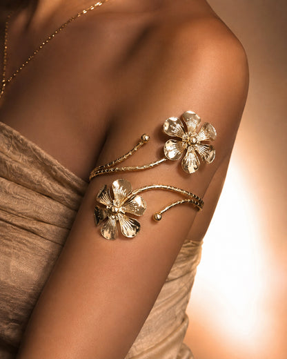 Elodie Layered Arm Cuff / Armlet