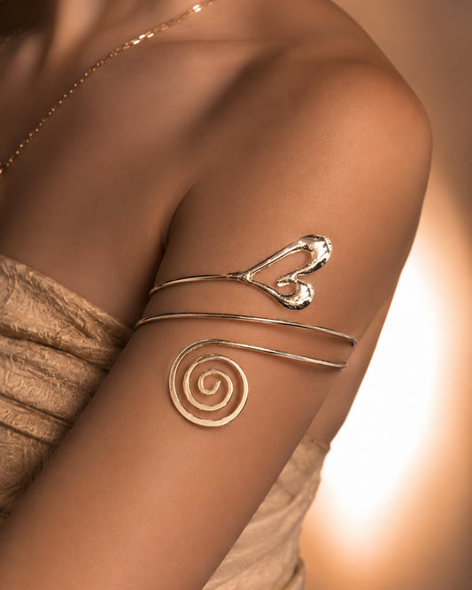 Vivienne Layered Arm Cuff / Armlet