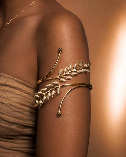 Camille Layered Arm Cuff / Armlet
