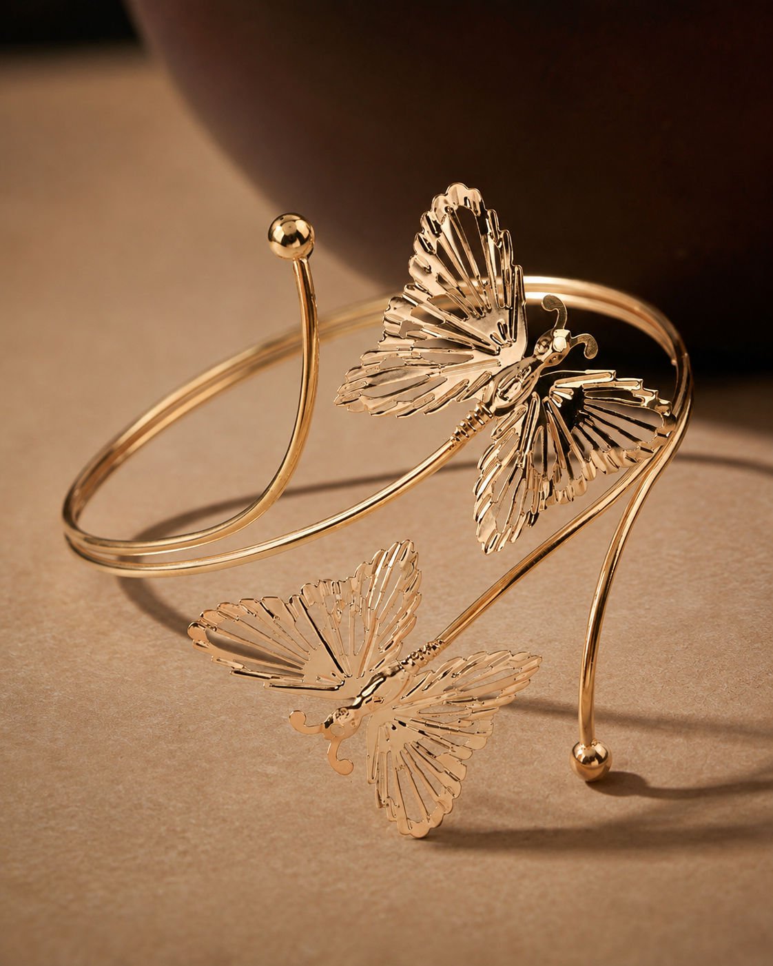 Giselle Layered Arm Cuff / Armlet