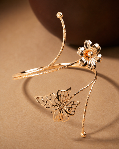 Jolie Layered Arm Cuff / Armlet