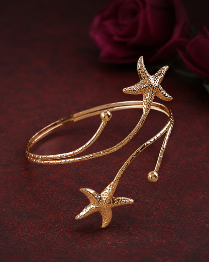 Noémie Layered Arm Cuff / Armlet
