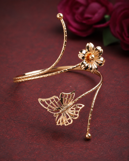 Jolie Layered Arm Cuff / Armlet