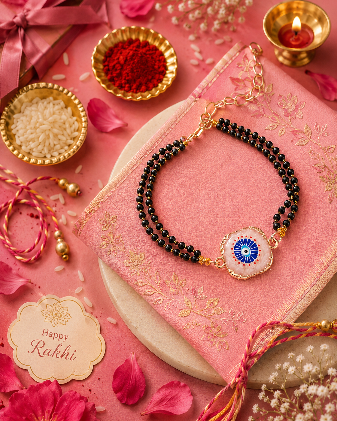 Ratnika Bhabhi Evil Eye Hand Mangalsutra