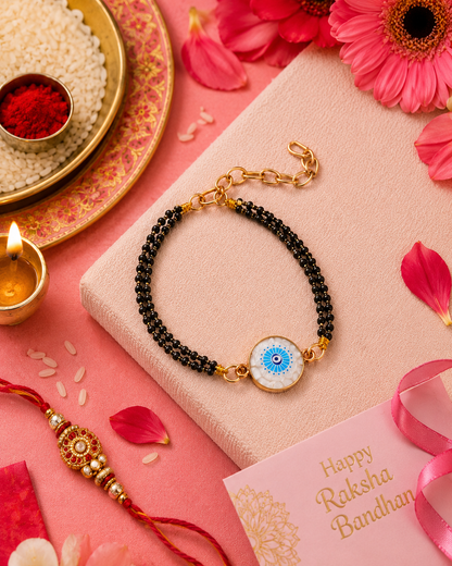 Swarnima Bhabhi Evil Eye Hand Mangalsutra