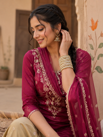 Ivory Koshya Glitter Designer Bangle Set