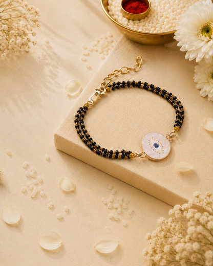 Tarisha Bhabhi Evil Eye Hand Mangalsutra