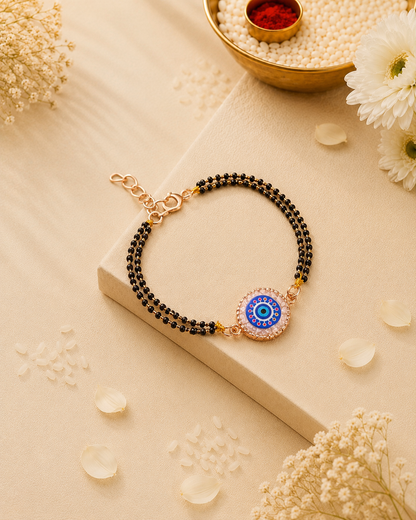 Hemika Bhabhi Evil Eye Hand Mangalsutra