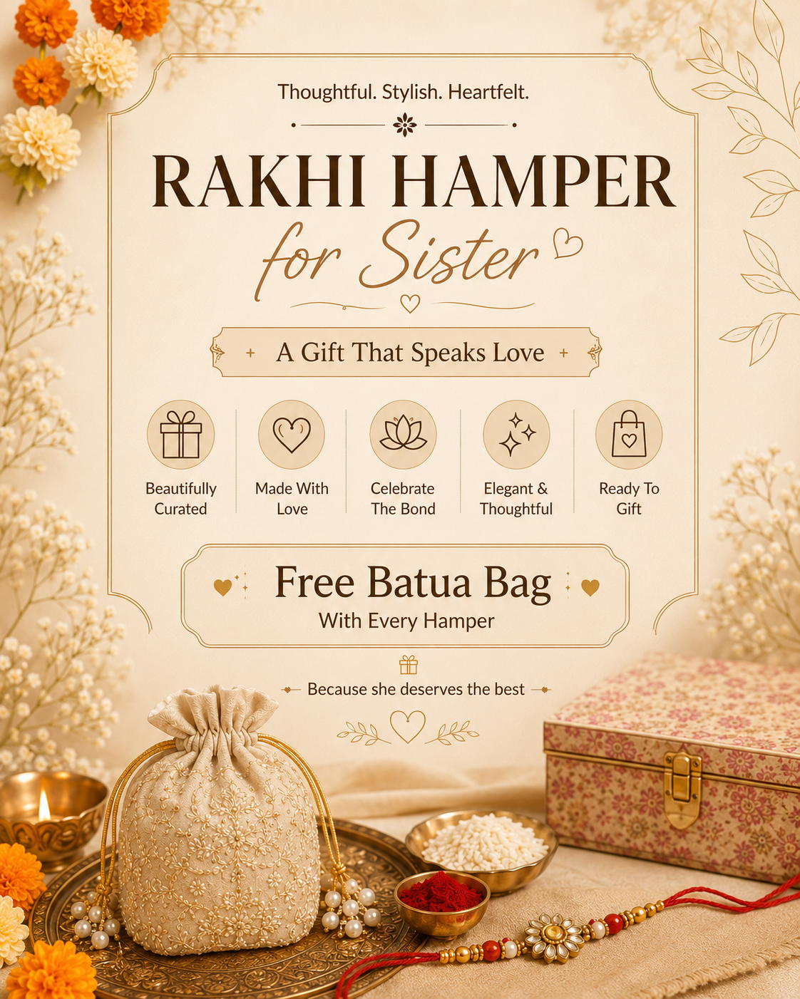 Rakhi Gift Hamper - Eknoor