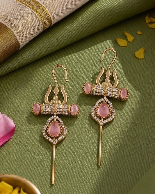 Blush Krisha Designer Ear-cuff Earring