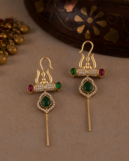 Multi Krisha Designer Ear-cuff Earring