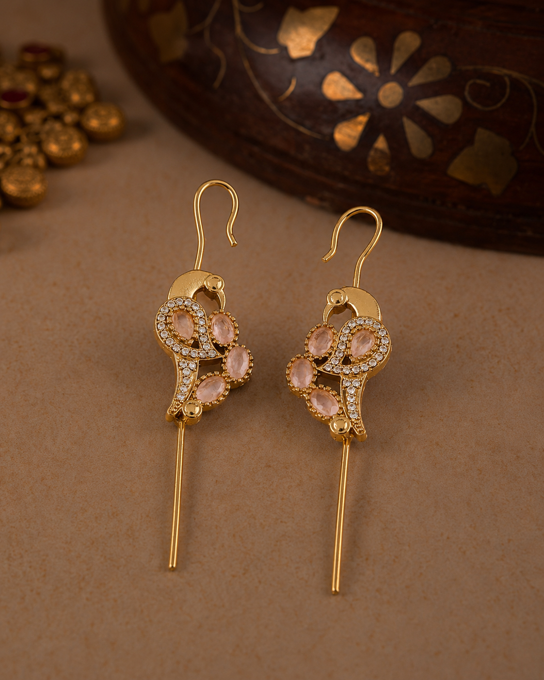 Blush Soreya Designer Ear-cuff Earring
