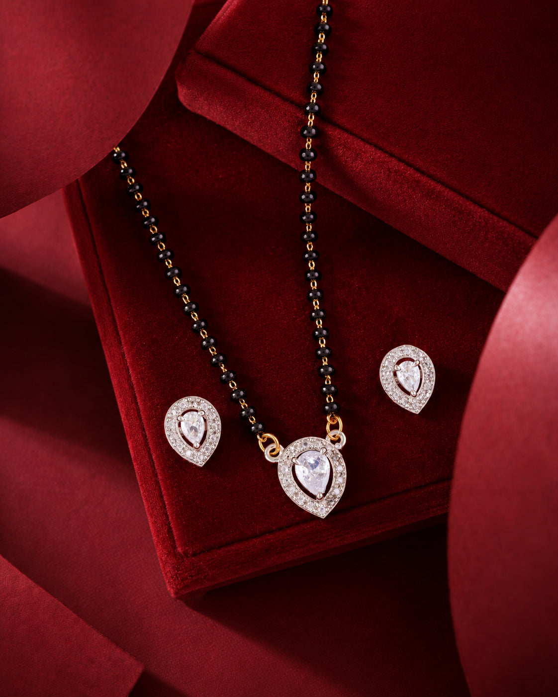 Dakshita American Diamond Mangalsutra Set