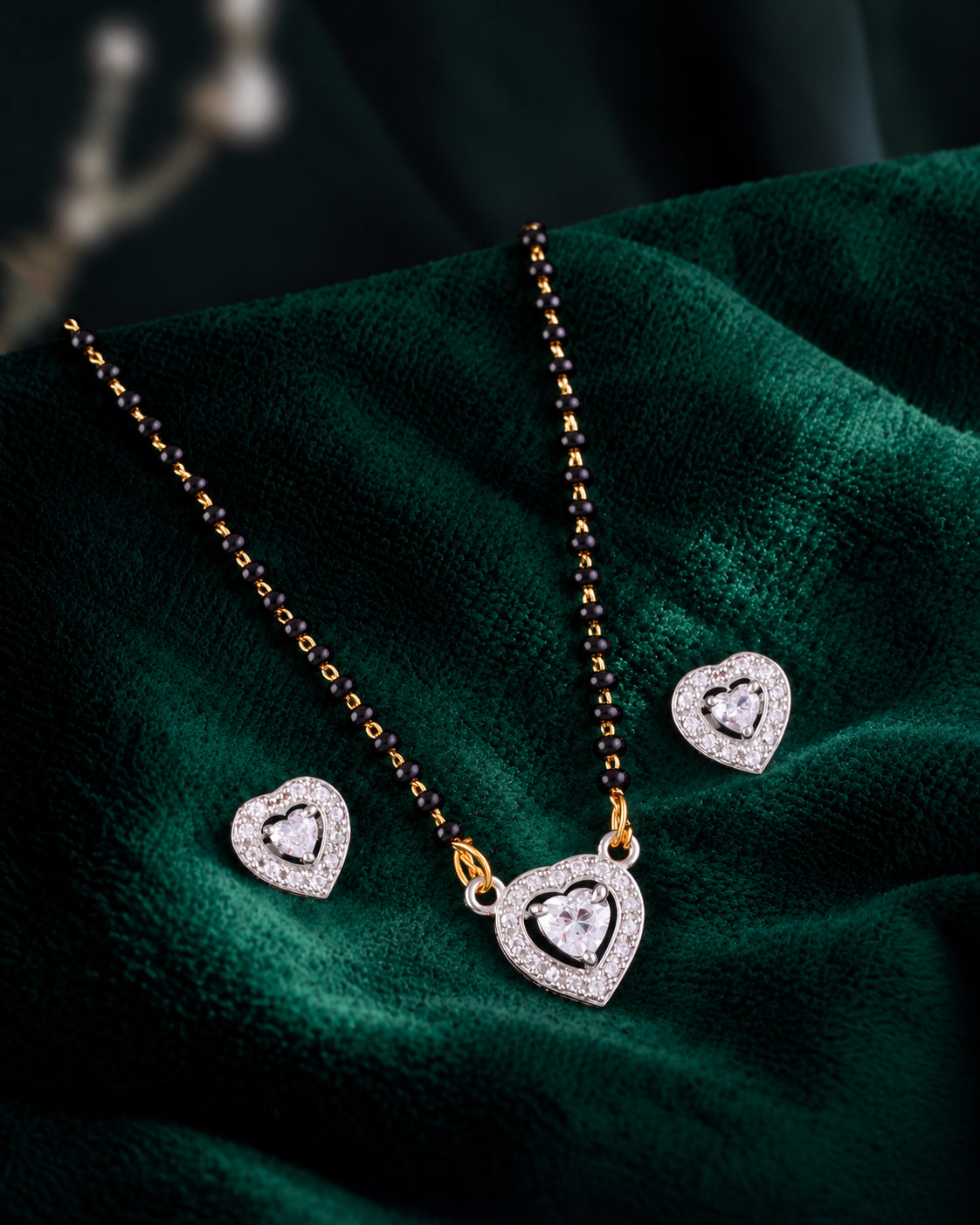 Rashika American Diamond Mangalsutra Set