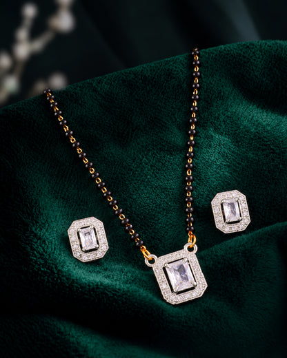 Anwita American Diamond Mangalsutra Set