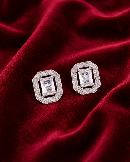 Jivanshi American Diamond Stud Earring