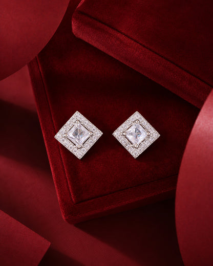 Niyasha American Diamond Stud Earring