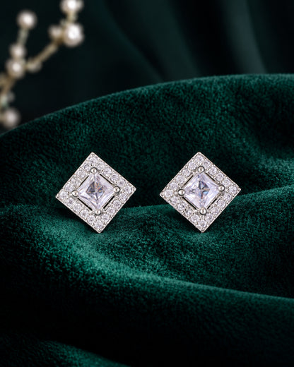 Niyasha American Diamond Stud Earring