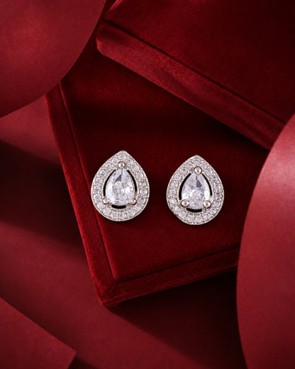 Mahishi American Diamond Stud Earring