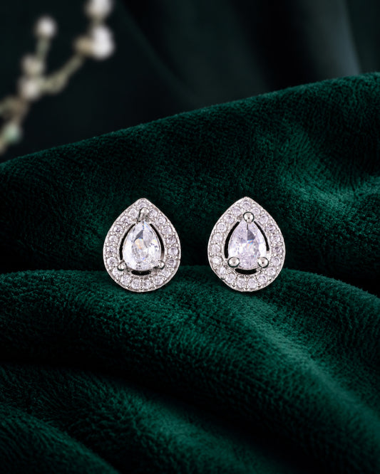 Mahishi American Diamond Stud Earring