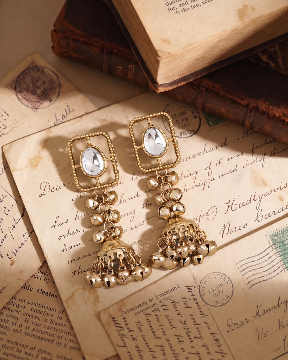 Chhanak Kashmiri Look Ghunghru Earring