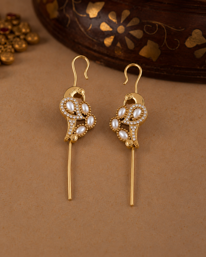 Pearl Soreya Designer Ear-cuff Earring