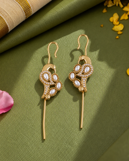 Pearl Soreya Designer Ear-cuff Earring