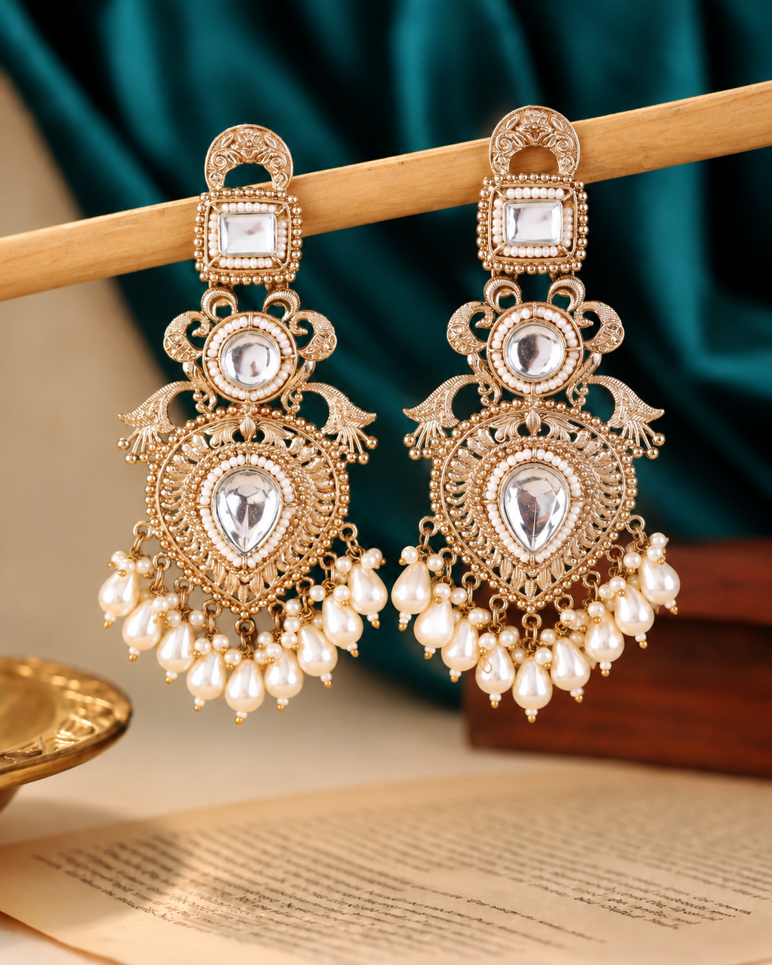 Tahira Premium Designer Statement Earring