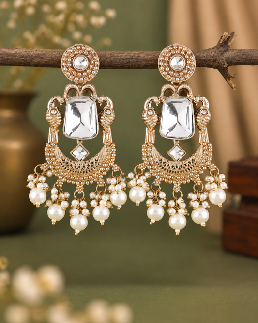 Sehrish Premium Designer Statement Earring
