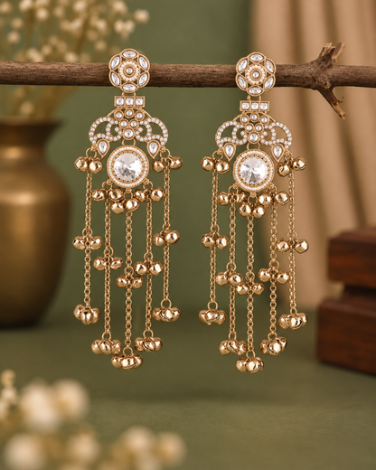 Darshna Kashmiri Look Ghunghru Earring