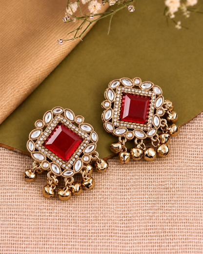 Ruby Zarrah Kashmiri Look Ghunghru Earring