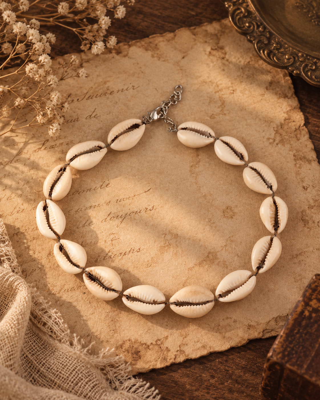 Rudransh Cowrie Shell Bracelet