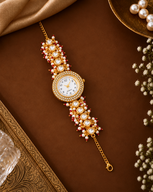 Kashir Heritage Kashmiri Ethnic Bracelet Watch for Women