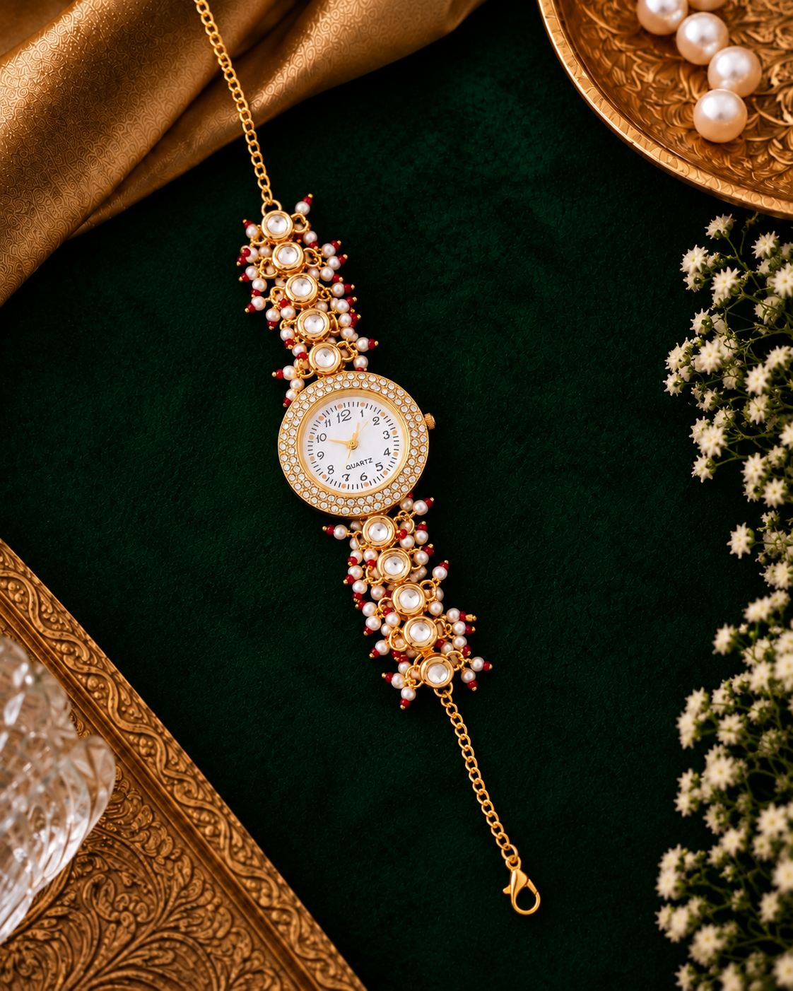 Kashir Heritage Kashmiri Ethnic Bracelet Watch for Women