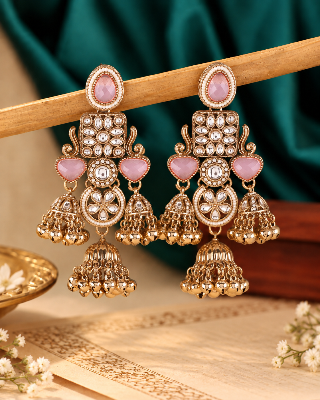 Blush Siyana Designer Jumki Earring