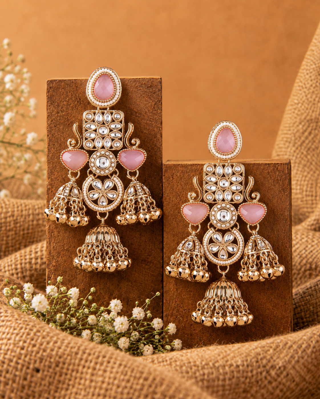 Blush Siyana Designer Jumki Earring