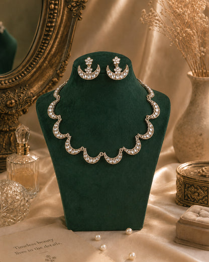 Chahna Premium Necklace with Earring