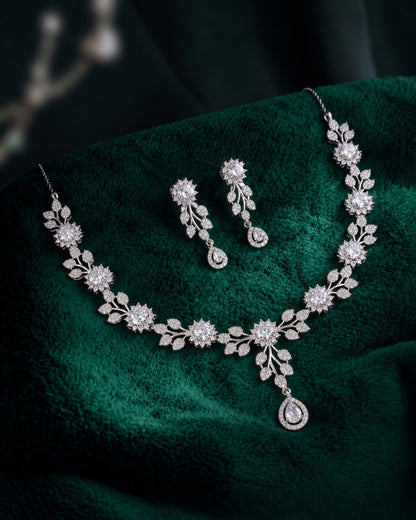 Suzie American Diamond Necklace Set
