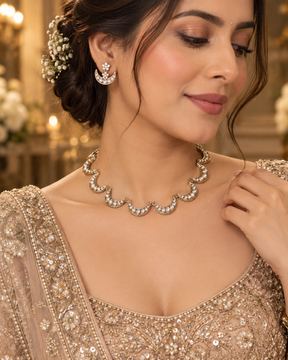 Chahna Premium Necklace with Earring