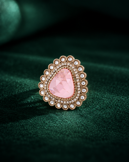 Blush Kanishi Ethnic Ring
