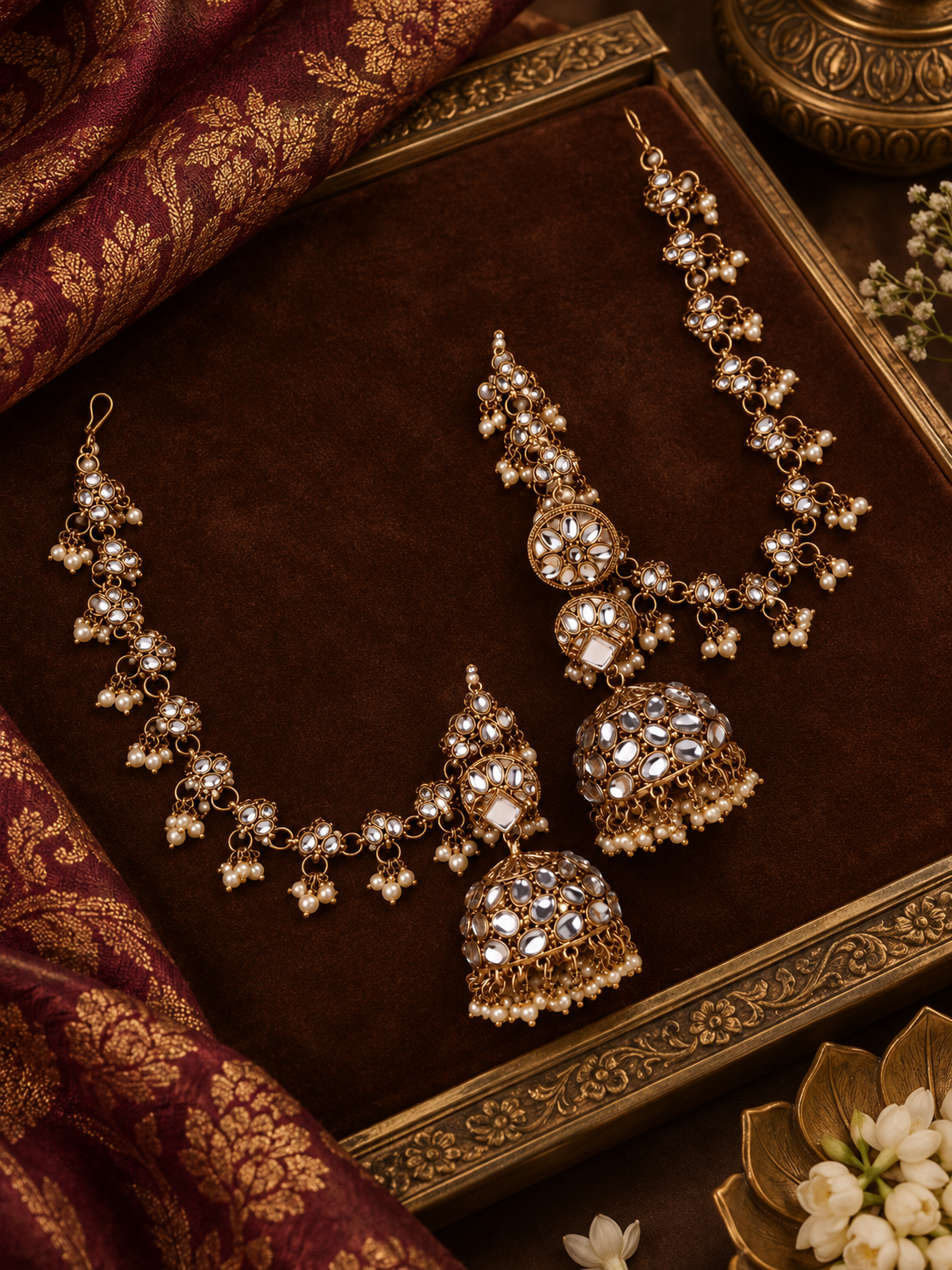 Malika Bahubali Jhumka