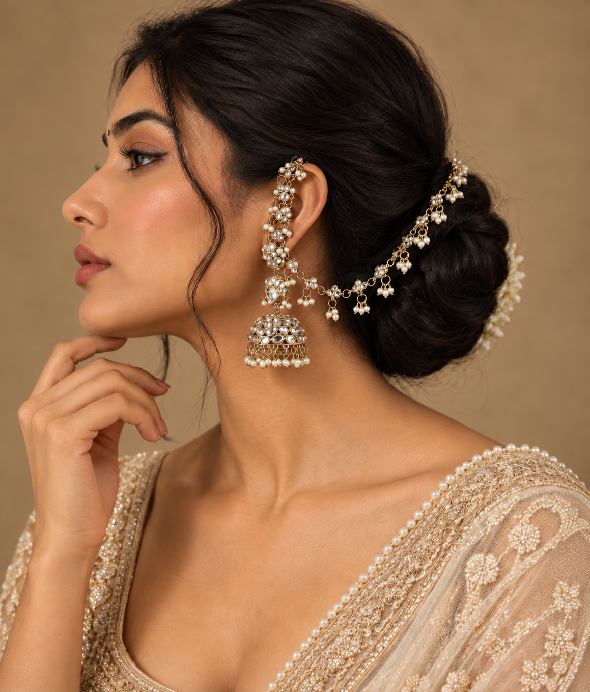 Malika Bahubali Jhumka