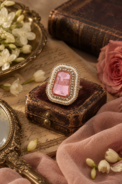 Blush Aaboli Ethnic Ring