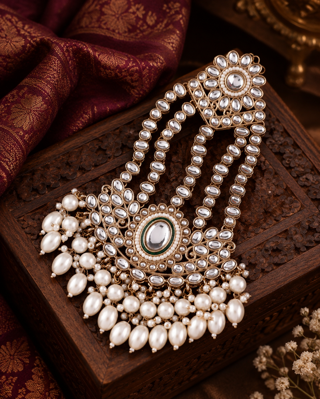 Pearl Gurkeerat Passa / Side Jhumar
